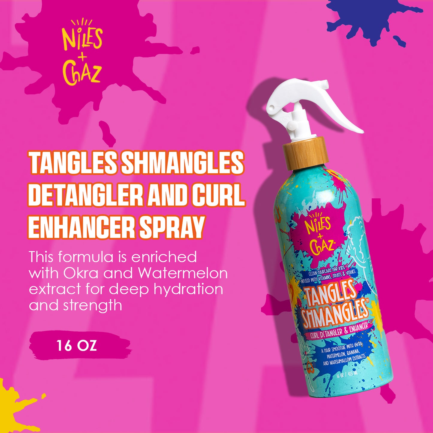 TANGLES SHMANGLES • Detangler & Curl Enhancer