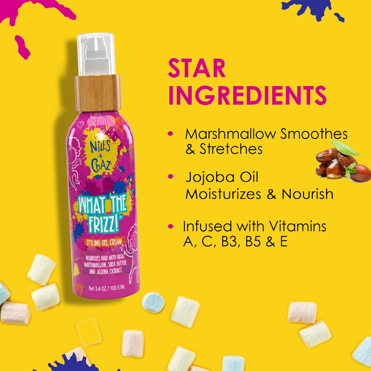 WHAT THE FRIZZ!® • Styling Gel Cream