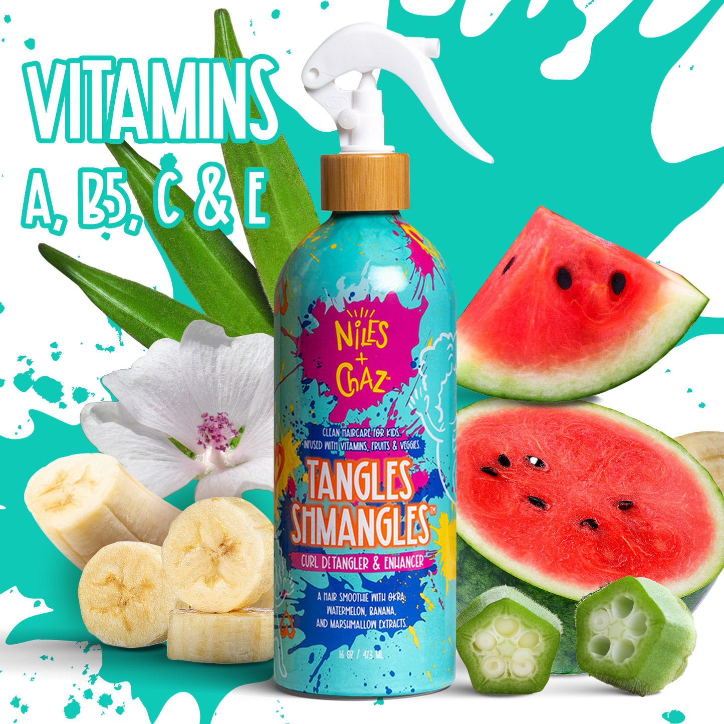 TANGLES SHMANGLES • Detangler & Curl Enhancer