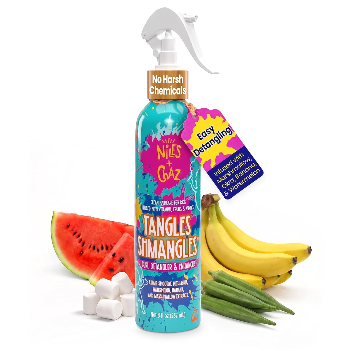 TANGLES SHMANGLES® • Detangler & Curl Enhancer