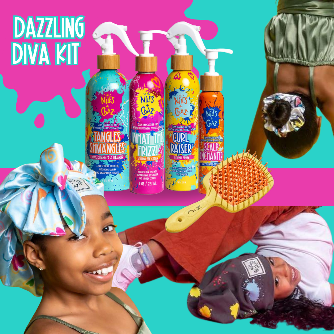 Dazzling Diva Kit (Free brush) – Niles & Chaz Pizzazz!