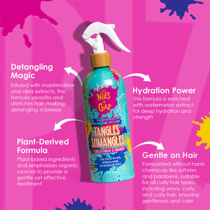 TANGLES SHMANGLES • Detangler & Curl Enhancer