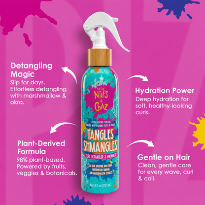 TANGLES SHMANGLES® • Detangler & Curl Enhancer
