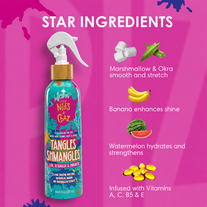 TANGLES SHMANGLES® • Detangler & Curl Enhancer
