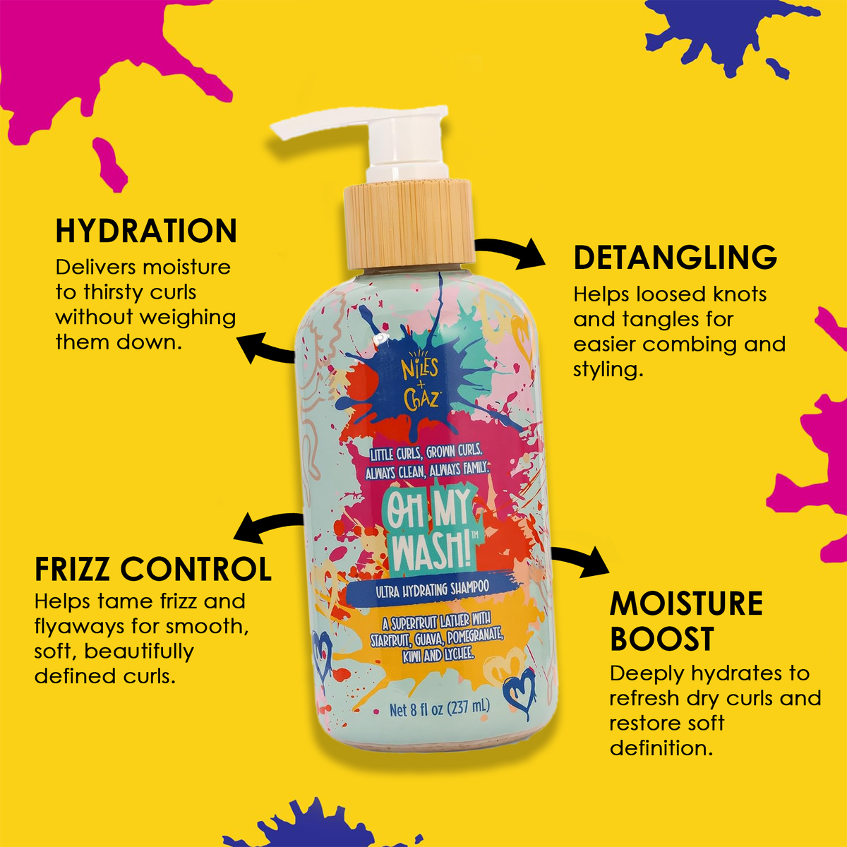 OH MY WASH!® • Ultra Hydrating Shampoo