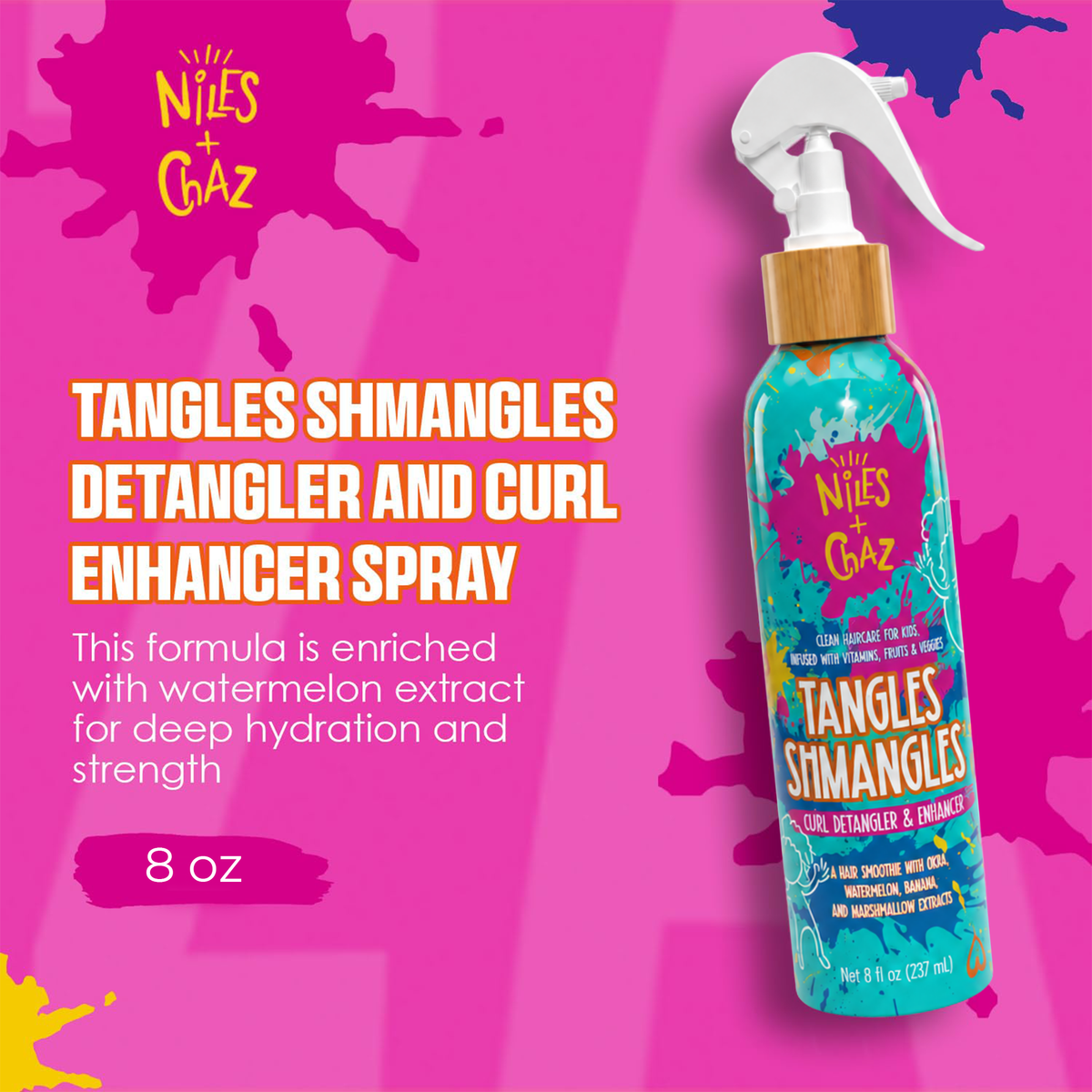 TANGLES SHMANGLES® • Detangler & Curl Enhancer