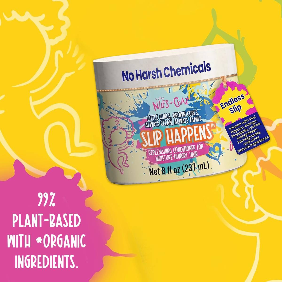 SLIP HAPPENS!® • Replenishing Conditioner for Moisture-Hungry Hair