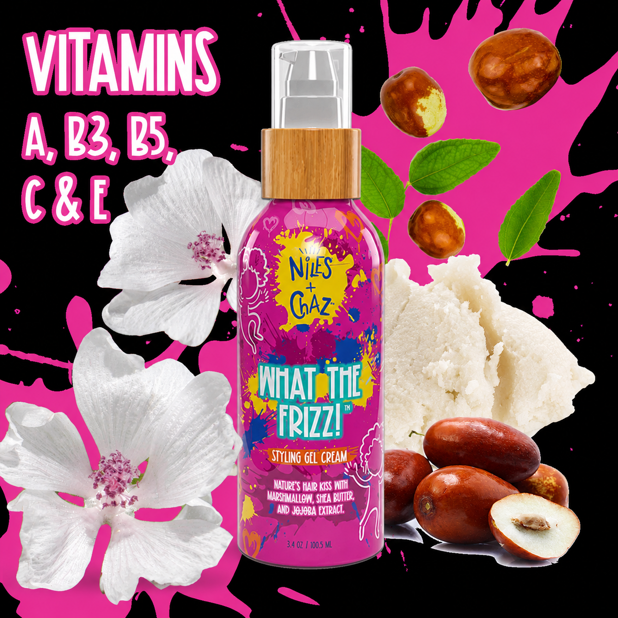 WHAT THE FRIZZ!® • Styling Gel Cream