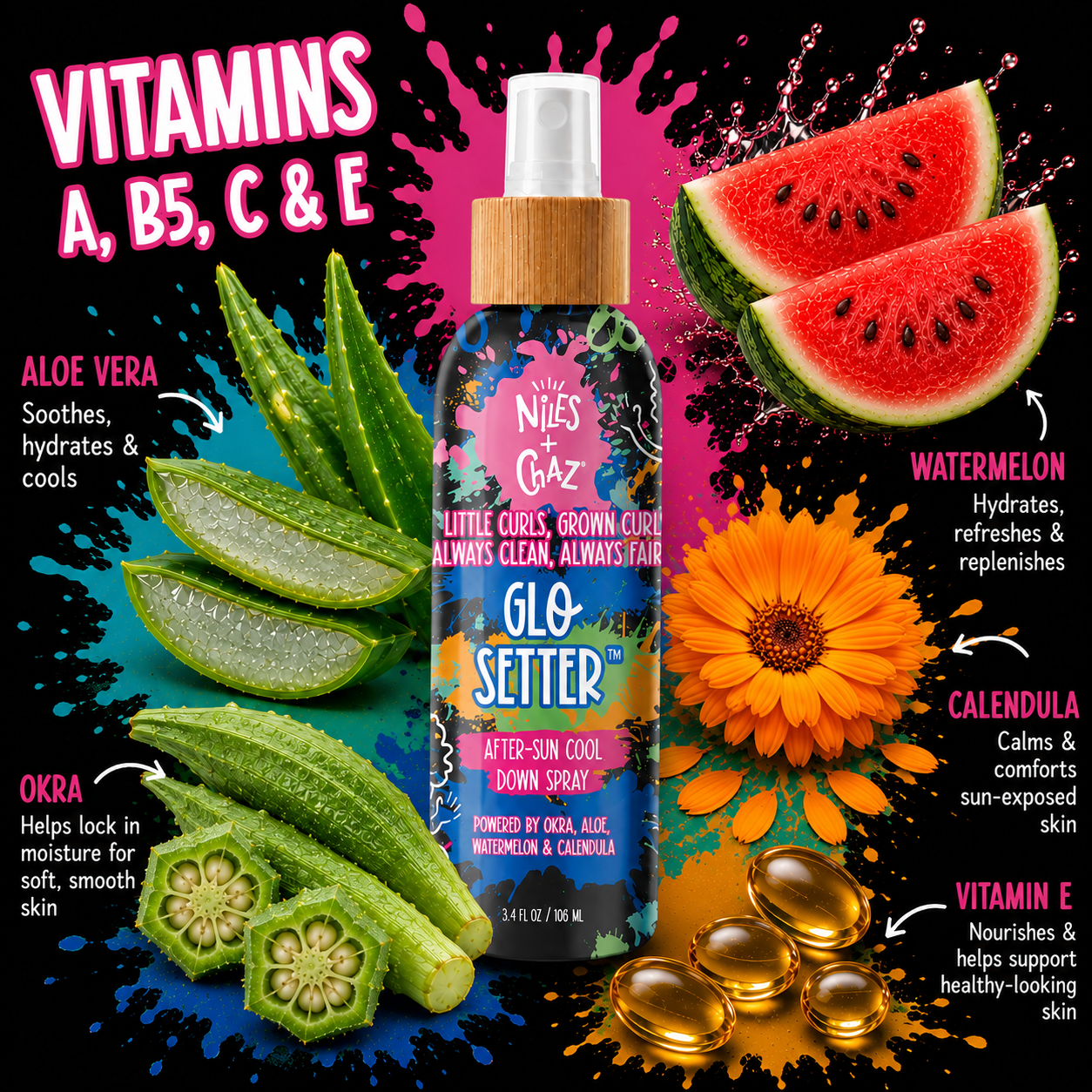 GLO SETTER • After-Sun Cool Down Spray
