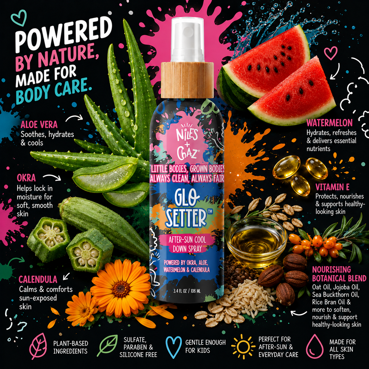 GLO SETTER • After-Sun Cool Down Spray