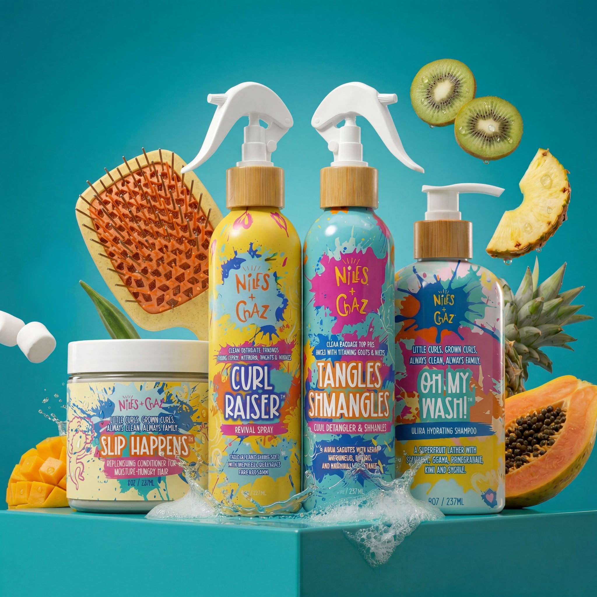 Curl Boss 5-Step Wash Day System: Limited Edition