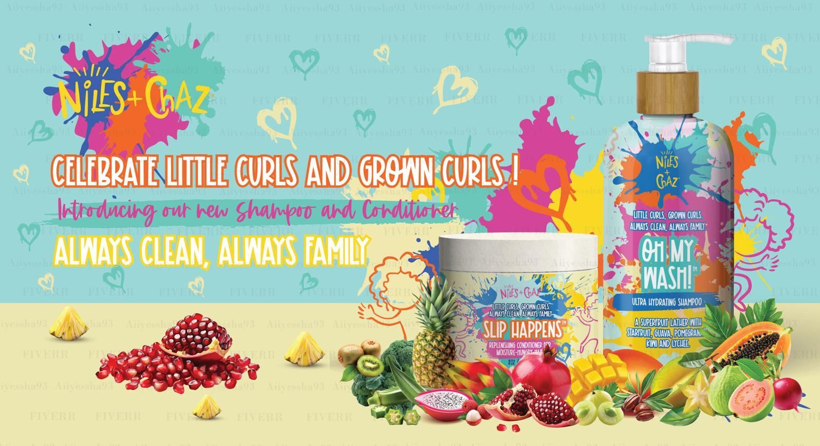 Shampoo and Conditioner – Niles & Chaz Pizzazz!