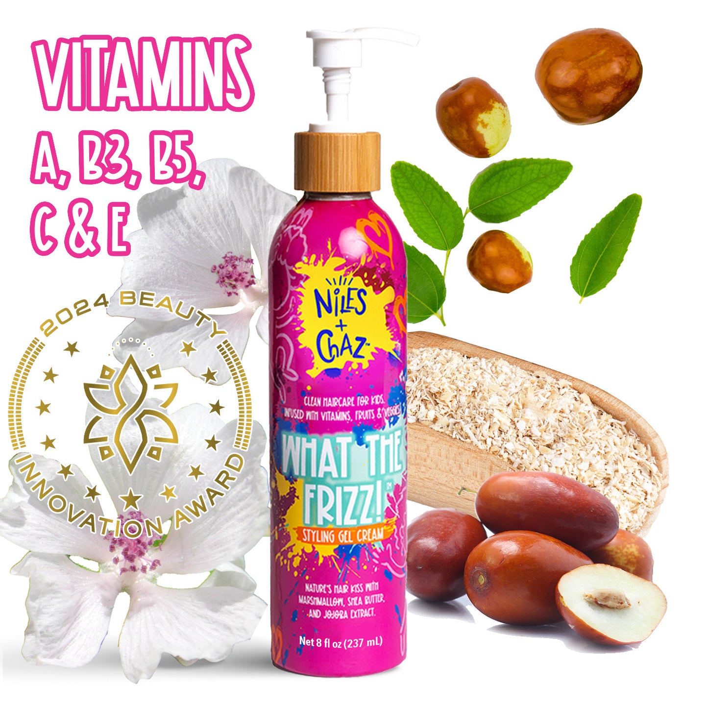 WHAT THE FRIZZ!® • Styling Gel Cream